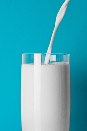 Glass of milk