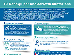 10 Consigli per una corretta idratazione